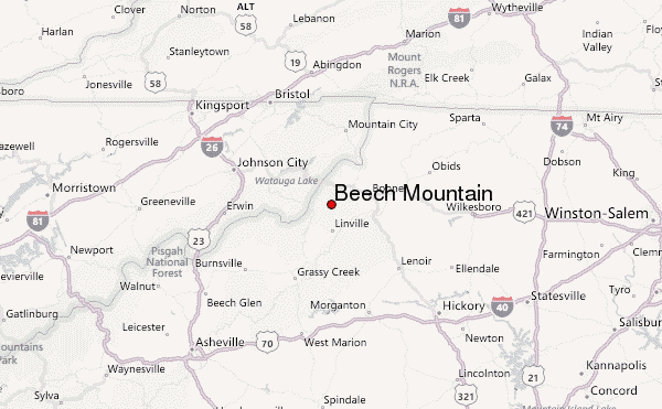 Beech Mountain Mountain Information