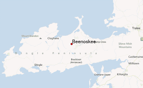 Beenoskee Location Map