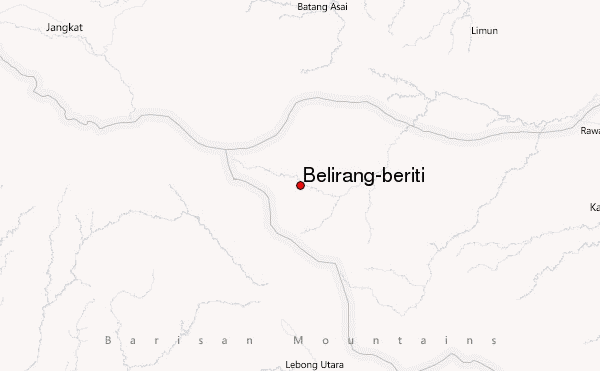Belirang-beriti Location Map