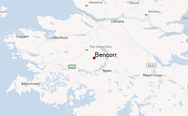 Bencorr Location Map