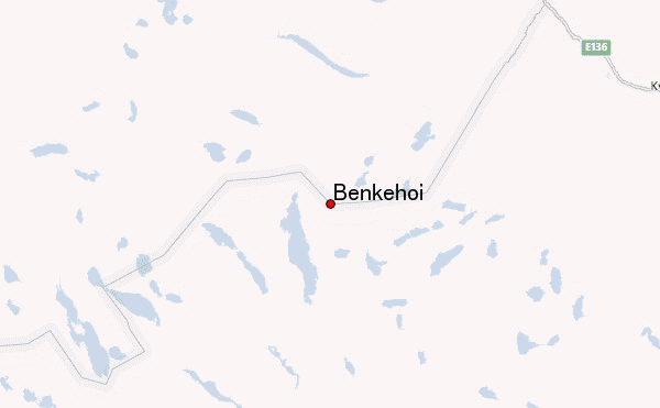 Benkehøi Location Map