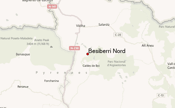 Besiberri Nord Location Map