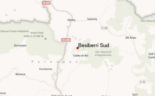 Besiberri Sud Location Map