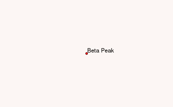 Beta Peak Location Map