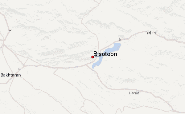 Bisotoon Location Map