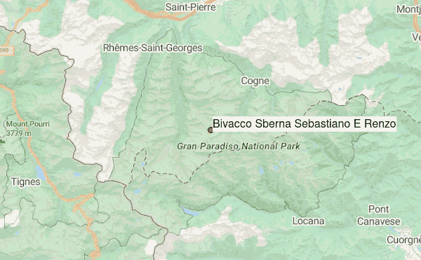 Bivacco Sberna Sebastiano E Renzo Location Map