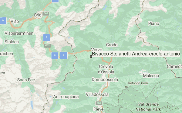 Bivacco Stefanetti Andrea/ercole/antonio Location Map