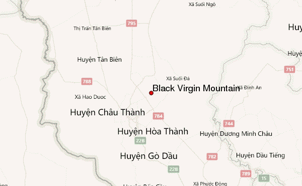 Black Virgin Mountain Location Map