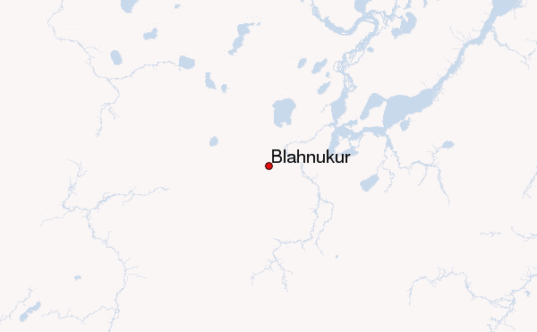 Blahnukur Location Map