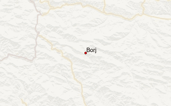 Borj Location Map