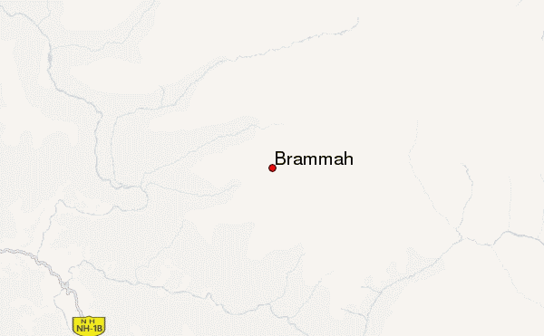 Brammah Location Map