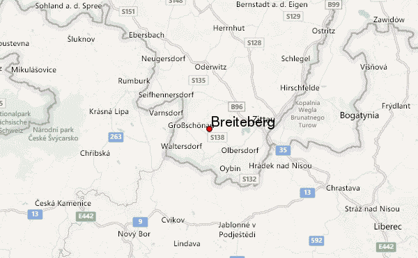 Breiteberg Location Map