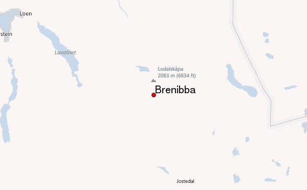Brenibba Location Map