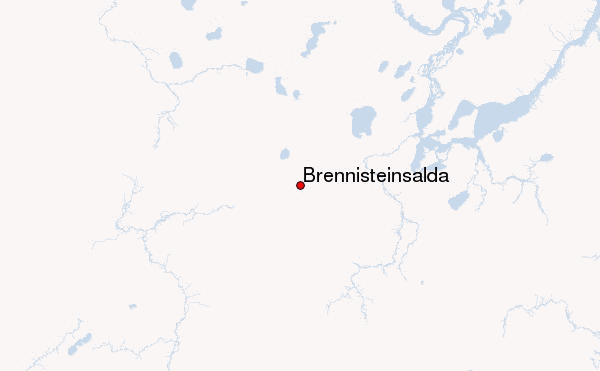 Brennisteinsalda Location Map