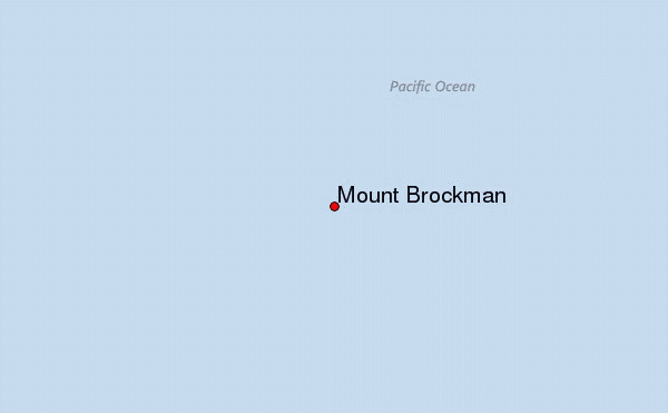 Mount Brockman Location Map
