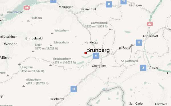 Brünberg Location Map
