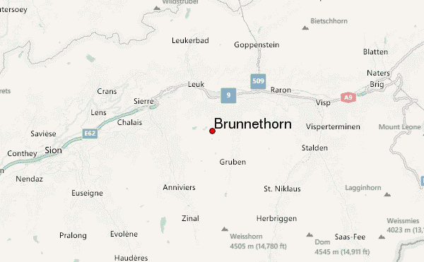 Brunnethorn Location Map