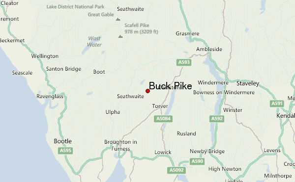 Buck Pike Location Map