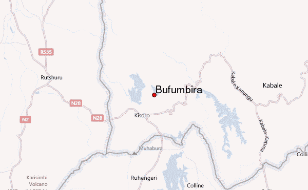 Bufumbira Location Map
