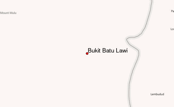 Bukit Batu Lawi Location Map