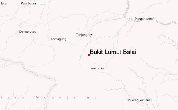 Bukit Lumut Balai Location Map