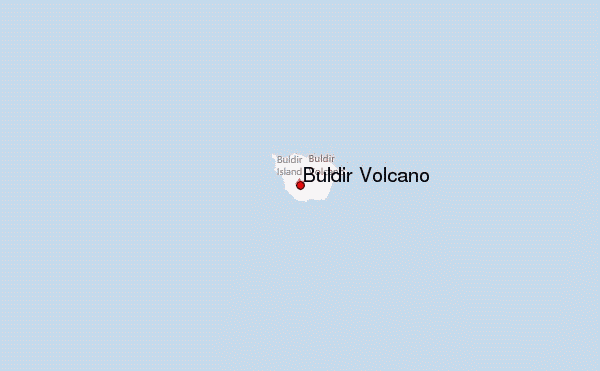Buldir Volcano Location Map