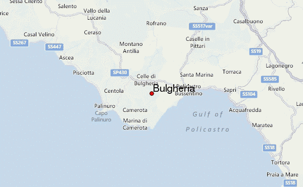 Bulgheria Location Map