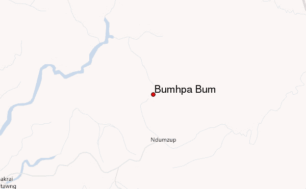 Bumhpa Bum Location Map