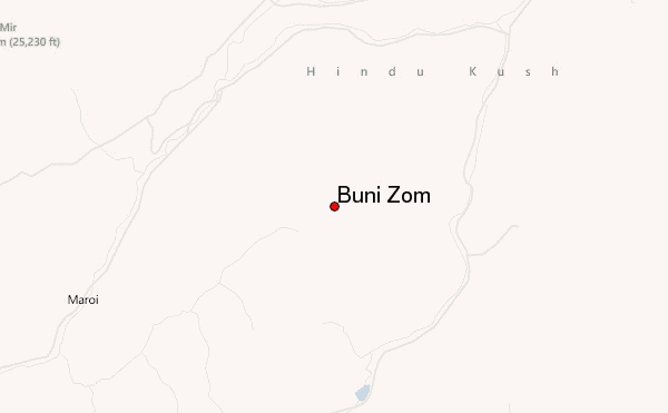 Buni Zom Location Map