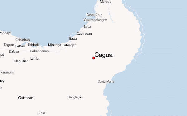 Cagua Location Map