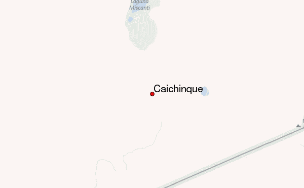 Caichinque Location Map