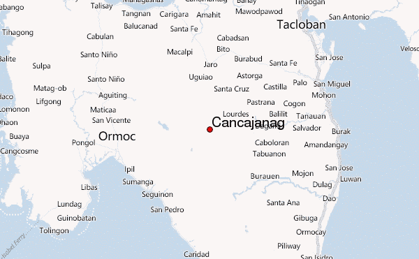 Cancajanag Location Map