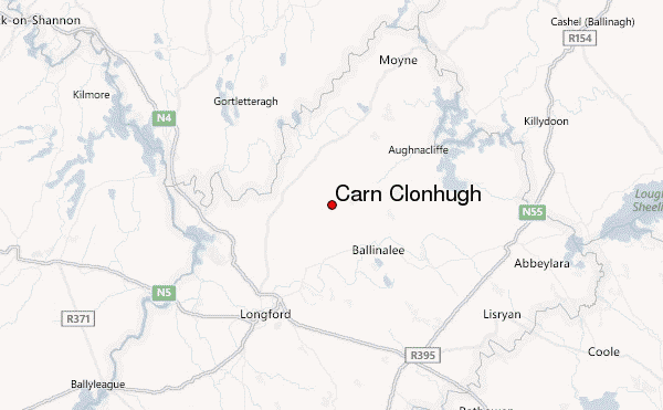 Carn Clonhugh Location Map