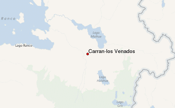 Carran-los Venados Location Map