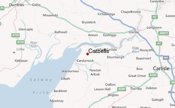 Catbells Location Map