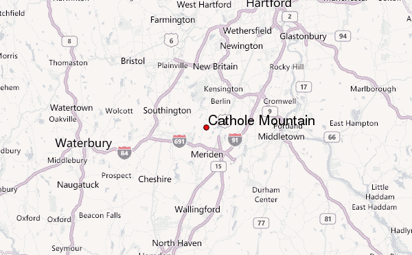 Cathole Mountain Location Map