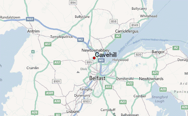 Cavehill Location Map