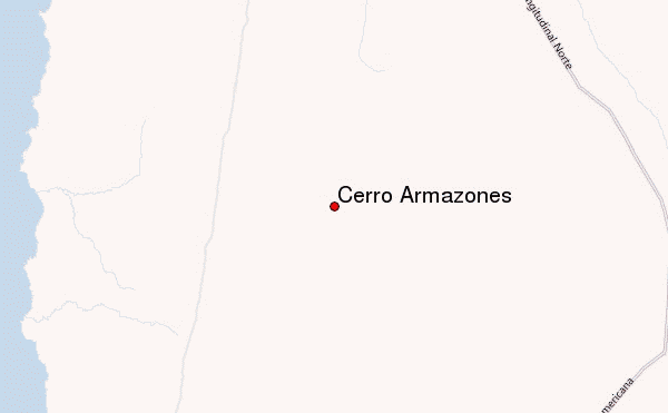 Cerro Armazones Location Map