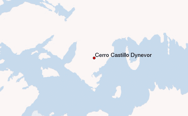 Cerro Castillo Dynevor Location Map
