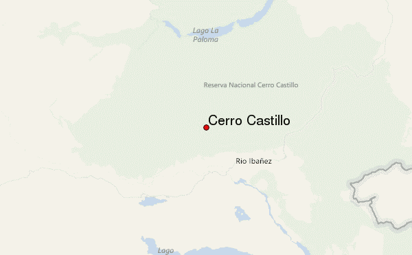 Cerro Castillo Location Map