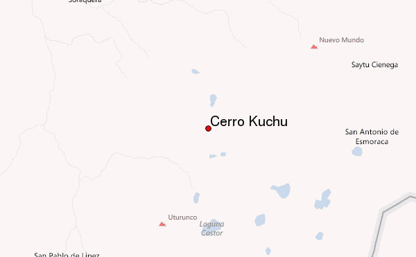 Cerro Kuchu Location Map
