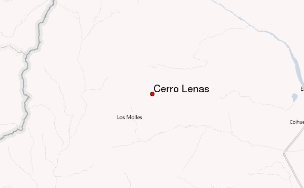 Cerro Leñas Location Map