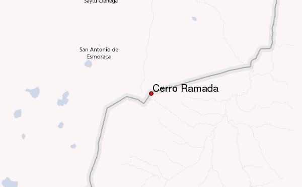 Cerro Ramada Location Map