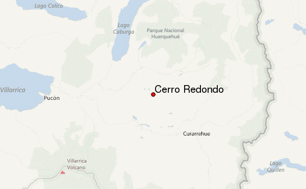Cerro Redondo Location Map
