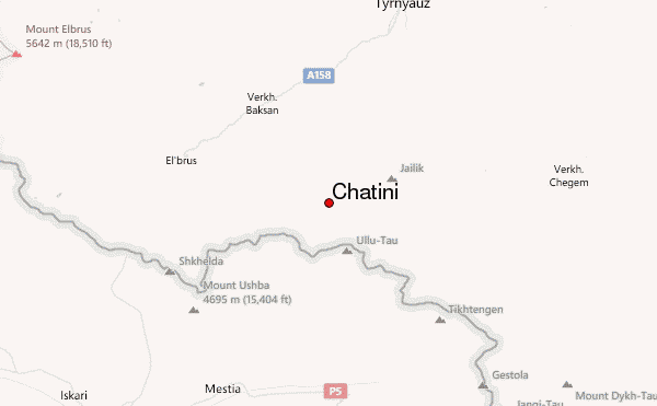 Chatini Location Map