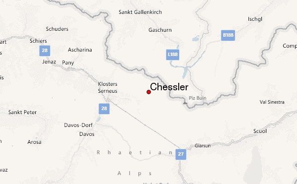 Chessler Location Map