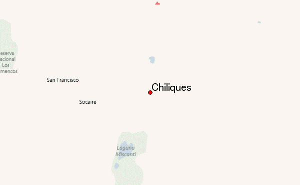 Chiliques Location Map