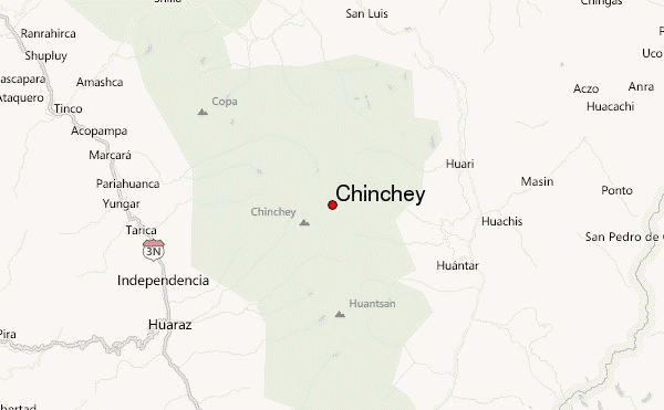 Chinchey Location Map