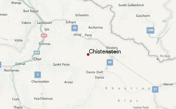 Chistenstein Location Map