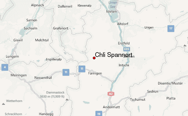 Chli Spannort Location Map